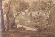 Claude Lorrain, Deer-Hunt (mk17)